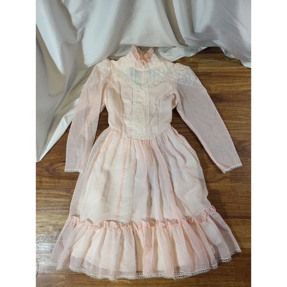 Gunne Sax Jackets & Blazers - Vtg 70s Jeunes Filles Gunne Sax Jessica McClintock Size 12 Cottagecore Prairie